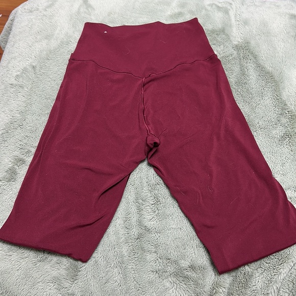 Red Aerie leggings size small - Picture 2 of 2